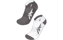 130888-039 Носки Asics Winter Lightweight Sock 2 пары в упаковке (серый/белый)
