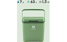 2200-7-g Изотермический контейнер Арктика 7 л. (зеленый)