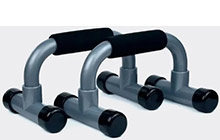 cf-1206 Упоры для отжимания CLIFF (2 шт), черный