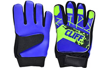 cf-22181-bl-g Перчатки вратарские CLIFF, сине-салатовый