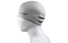 cf-cs17-gr Шапочка для плавания CLIFF, длинные волосы