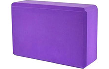 cf-yb-10-pu Блок для йоги CLIFF, 23х15х10см, фиолетовый
