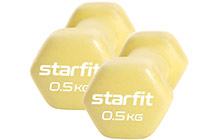 db-201-0,5-y Гантели неопреновые STARFIT Core 0,5 кг