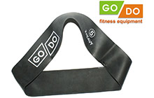 godo-650-11-bk Эспандер-петля GO DO, 60x5x1,1 см, 10,7 - 16,8 кг, черный