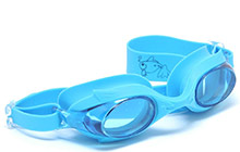 godo-sg700-bl Очки для плавания LEACCO, юн. (голубой)