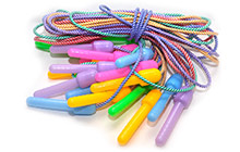 godo-sw-2116 Скакалка верёвочная цветная GO DO, 2,2 м