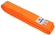 in22-b280-or Пояс для единоборств INSANE BASE (100% хлопок), оранжевый, 280 см