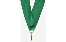 v2-gn-22 Ленточка олимпийская (зеленый) 22 мм