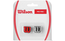 wrz537600 Виброгасители для ракеток Wilson Pro Feel (2 шт. в уп.) (красный/серебристый)