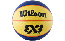 wtb1733xb Мяч баскетбольный Wilson FIBA 3X3 Replica Mini №3